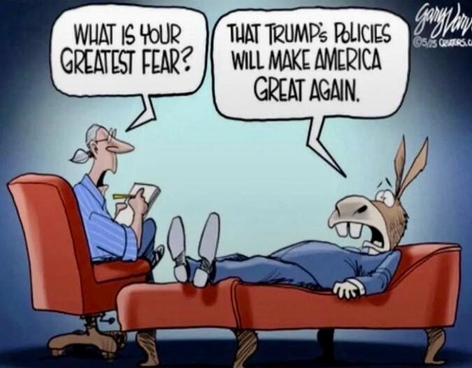 WHAT IS YOUR GREATEST FEAR? THAT TRUMP'S POLICIES WILL MAKE AMERICA GREAT AGAIN.