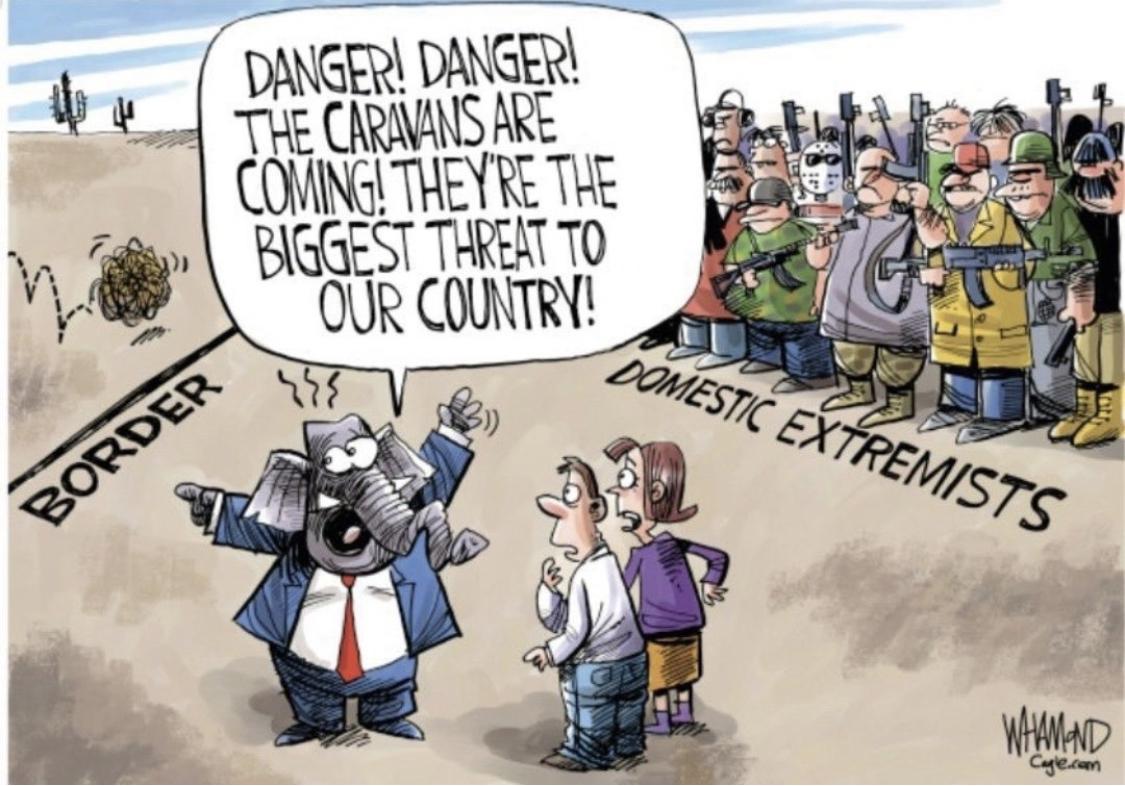 DANGER DAGER A THE CORVASARE COMNGITHEYRE THE BIGGEST THRET TO QUR CONTRY