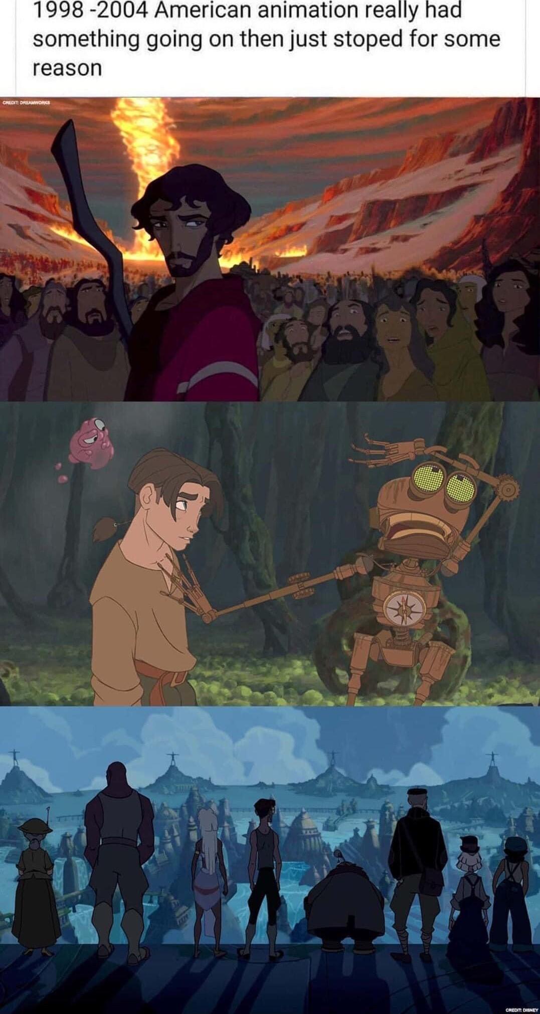 1998 2004 American animation really had something going on then just stoped for some reason