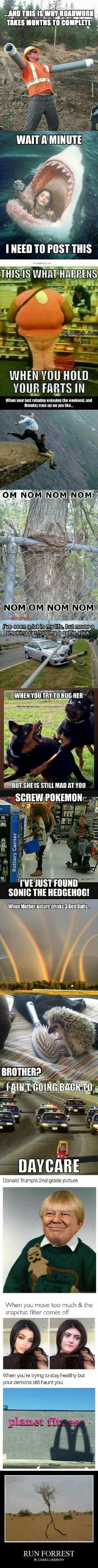 I NEED TO POST THIS _ THISIS WHAT HABRENS WHENYOU HOLD VOUR FARTS IN When your just relaxing enjoving the weekend and Montday runs up on you like SBUTSHEIIS STILL MAD AT YOU o SCREWPOKEMON RUN FORREST RUUUUUUUUUN I