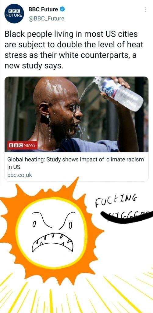 fieeh BBC Future s BBC_Future Black people living in most US cities are subject to double the level of heat stress as their white counterparts a new study says Global heating Study shows impact of climate racism inUS bbecouk A N