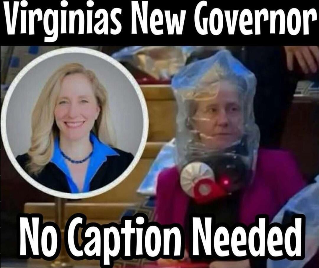 Virginia's New Governor No Caption Needed