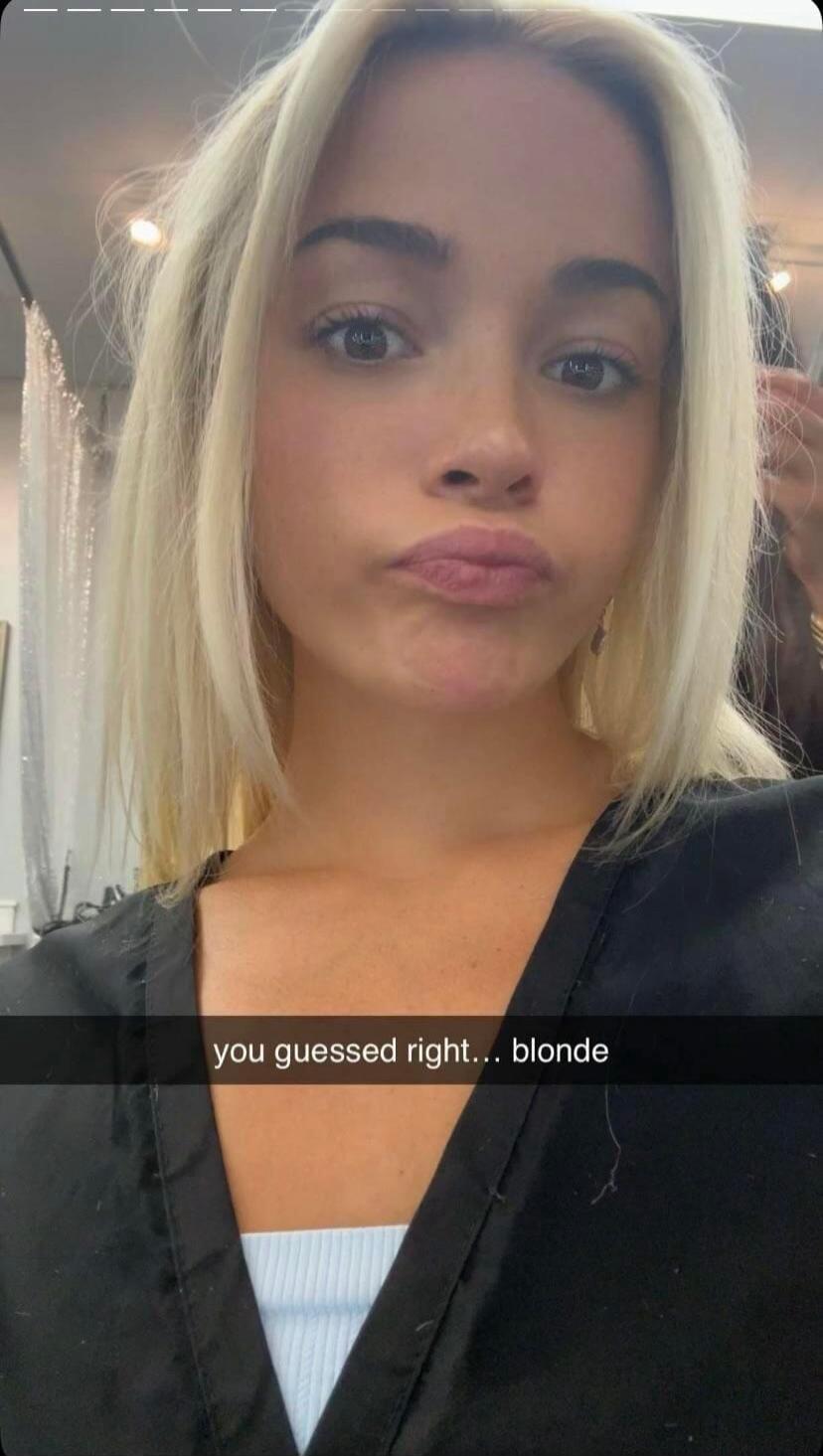 you guessed right... blonde
