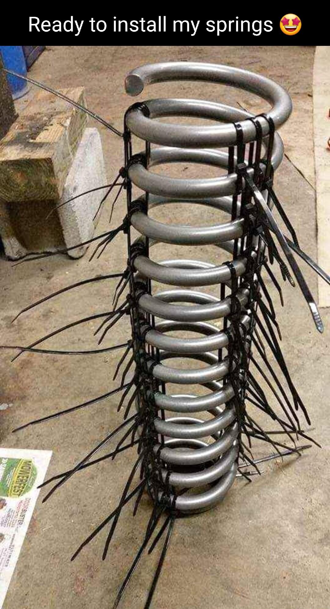 Ready to install my springs
