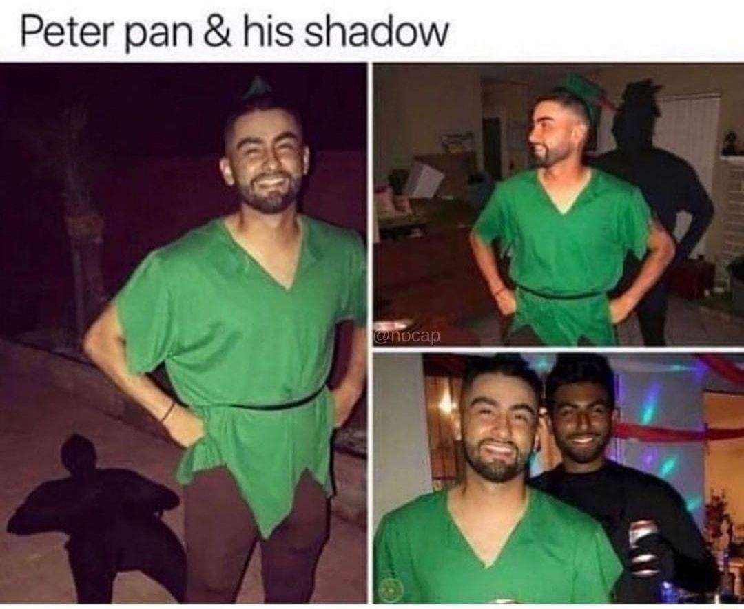 Peter pan his shadow