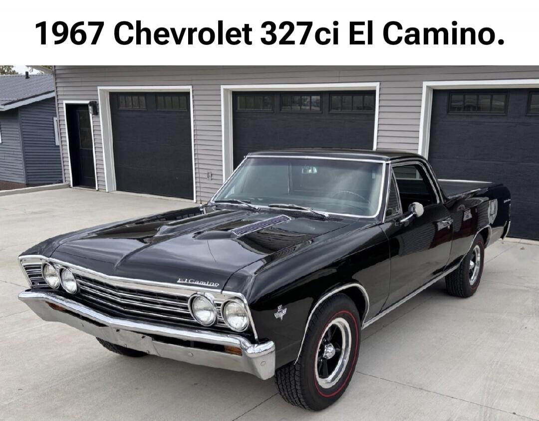 1967 Chevrolet 327ci El Camino.