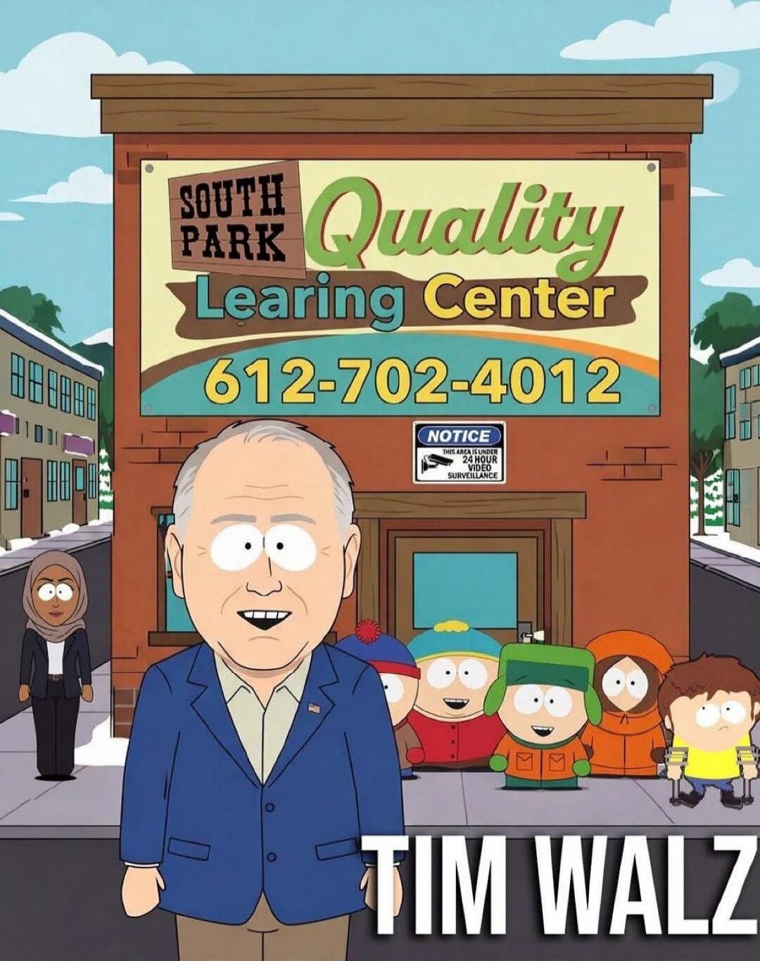 SOUTH PARK Quality Learning Center 612-702-4012 NOTICE