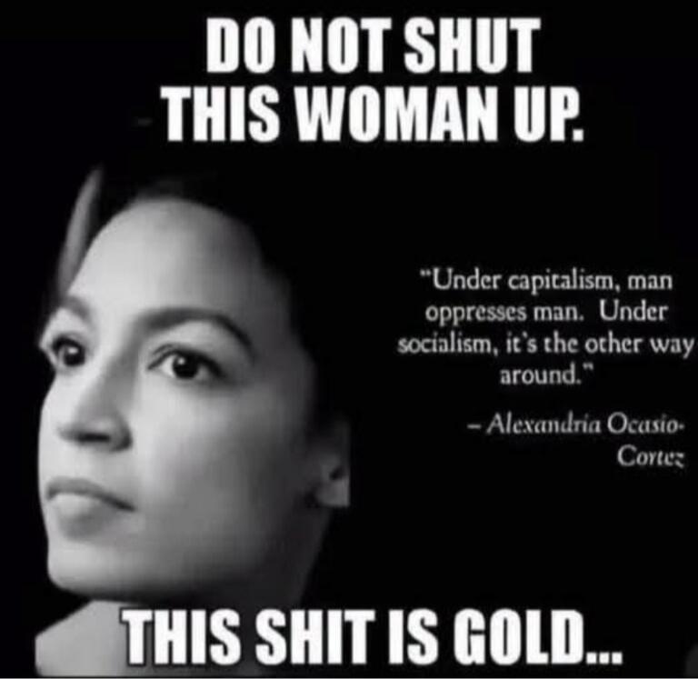DO NOT SHUT THIS WOMAN UP. 