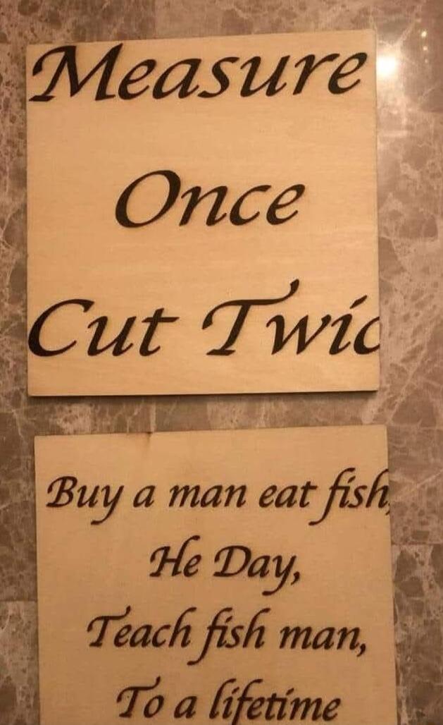 Buy a man eatf He Day _ Teach fish man L 9 4 ftine
