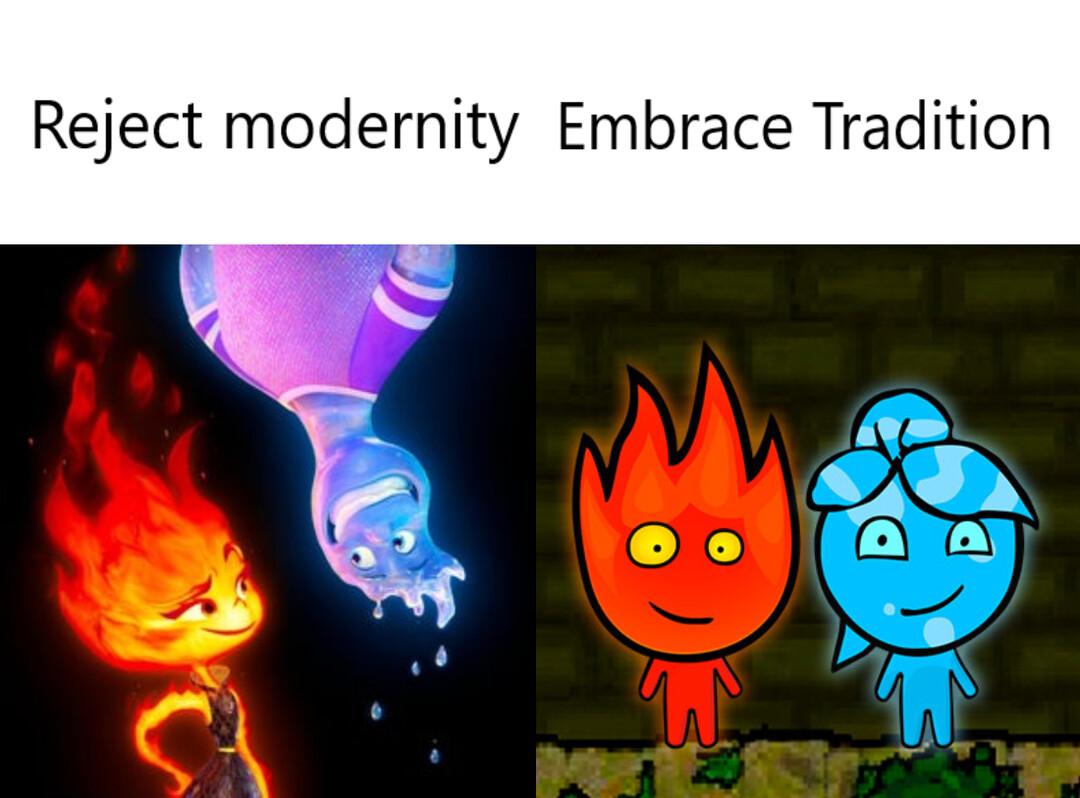 Reject modernity Embrace Tradition