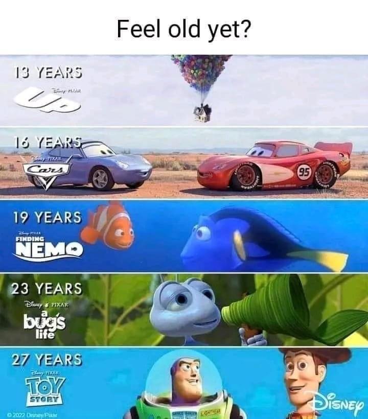 Feel old yet v