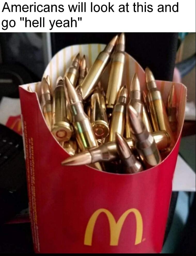 Americans will look at this and go hell yeah