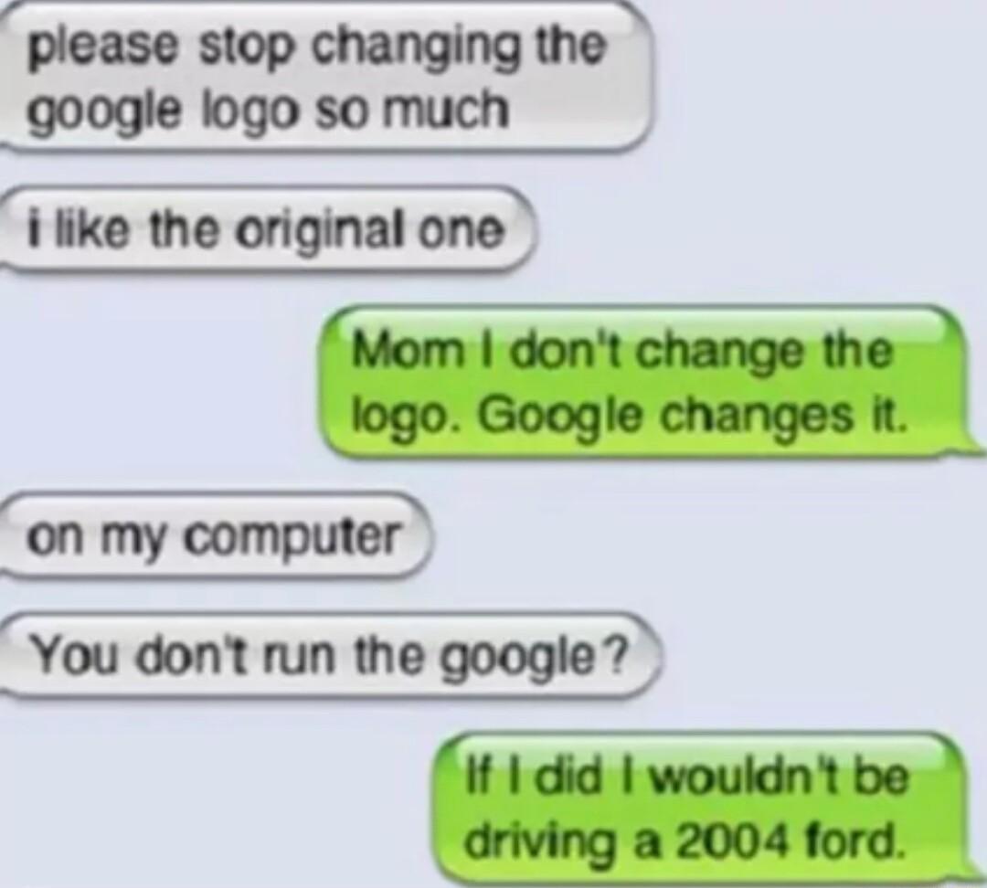 AT on my computer You don run the google