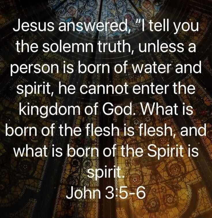 Jesus answered, 