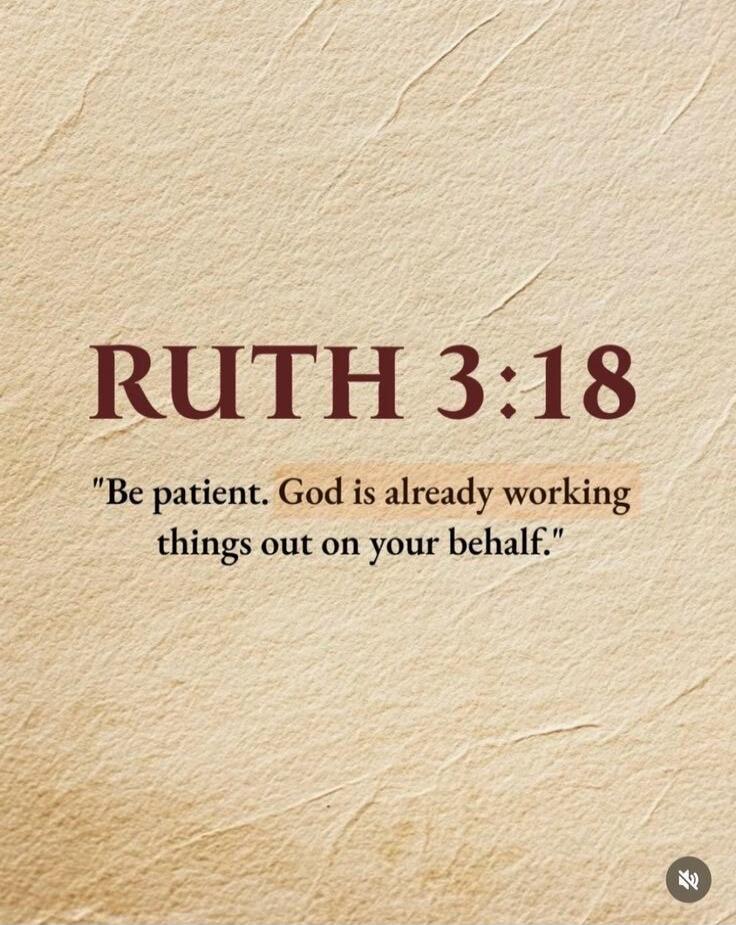 RUTH 3:18 