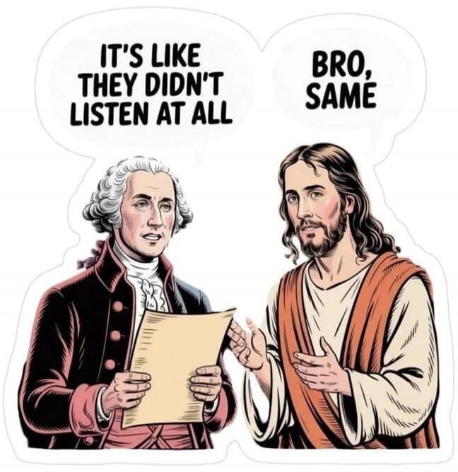 IT'S LIKE THEY DIDN'T LISTEN AT ALL BRO, SAME