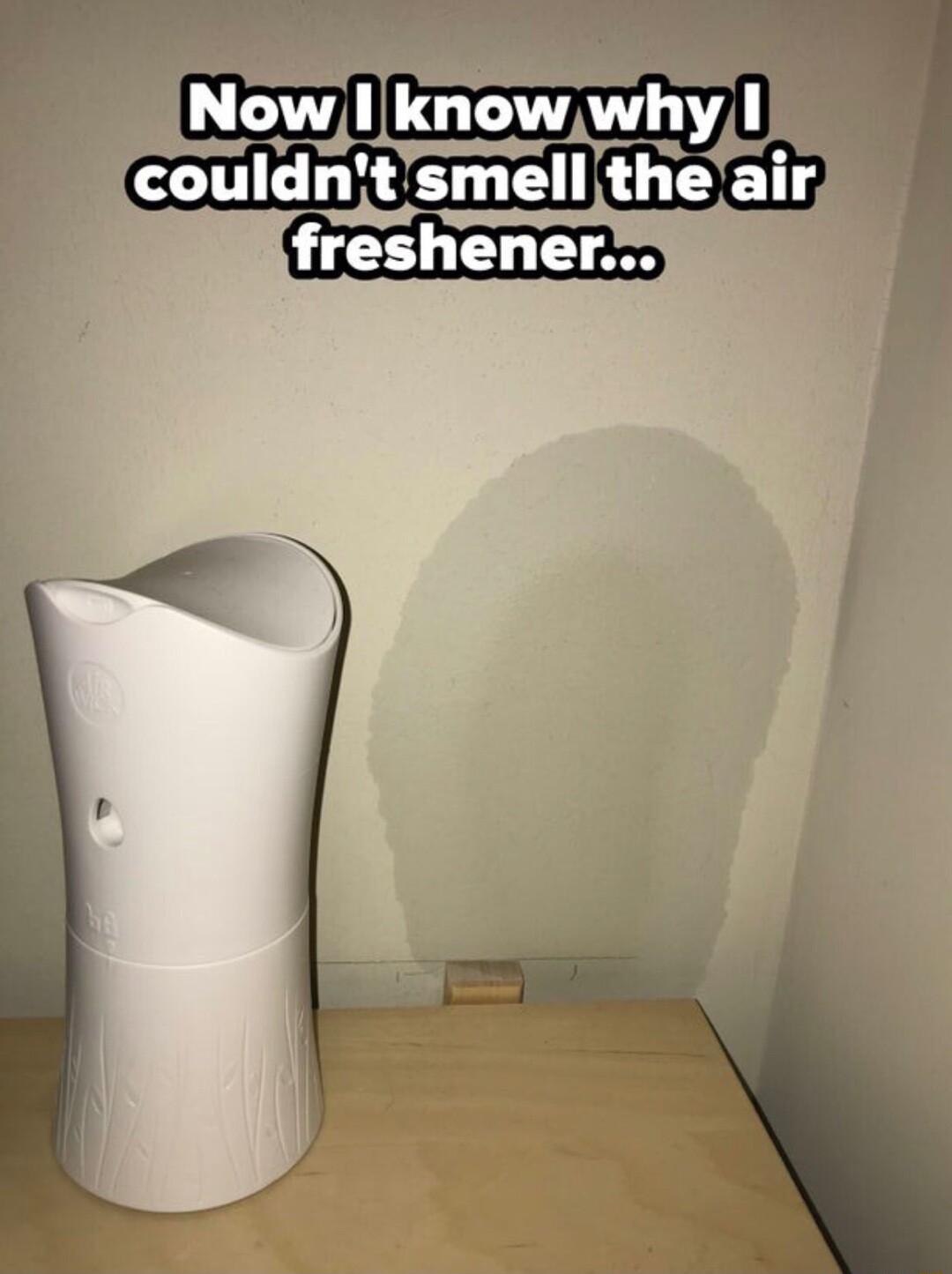 Nowl knowwhy coultt smell CWELD freshener