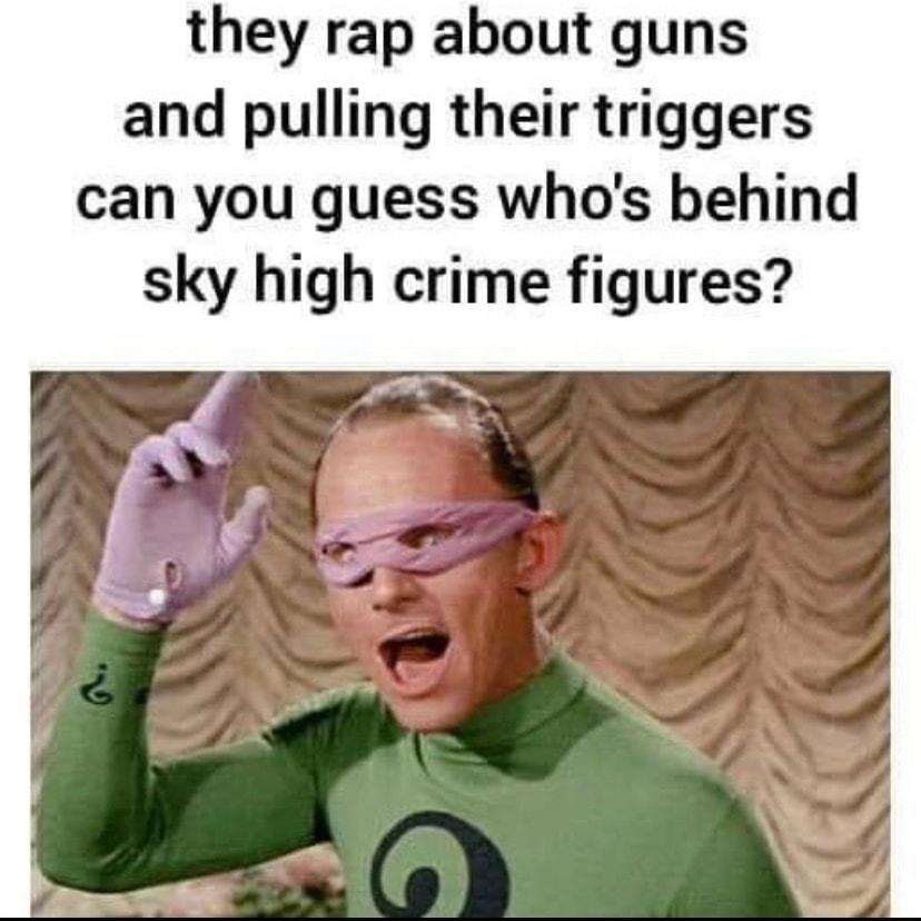 they rap about guns and pulling their triggers can you guess whos behind sky high crime figures