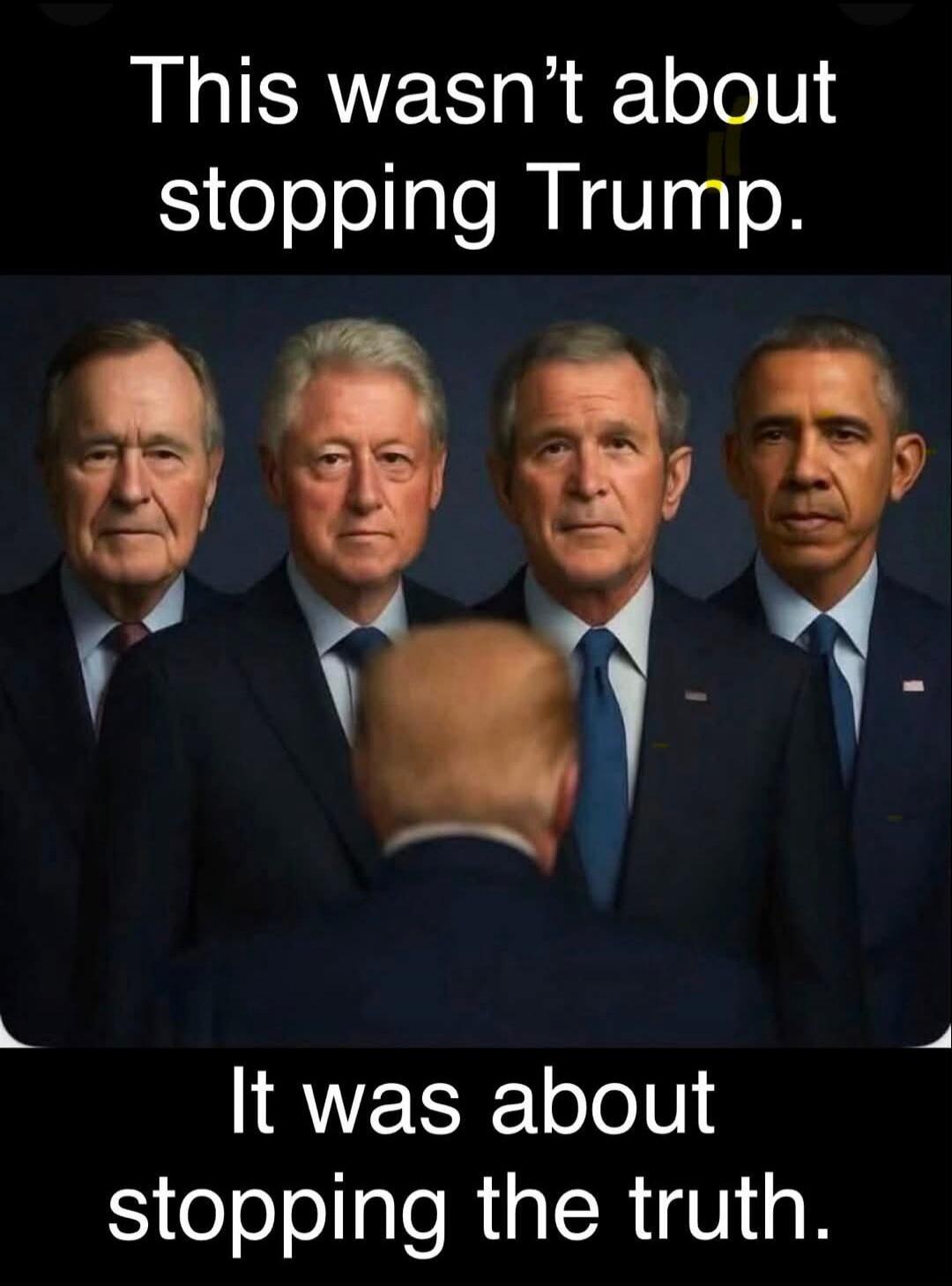 This wasn't about stopping Trump. It was about stopping the truth.