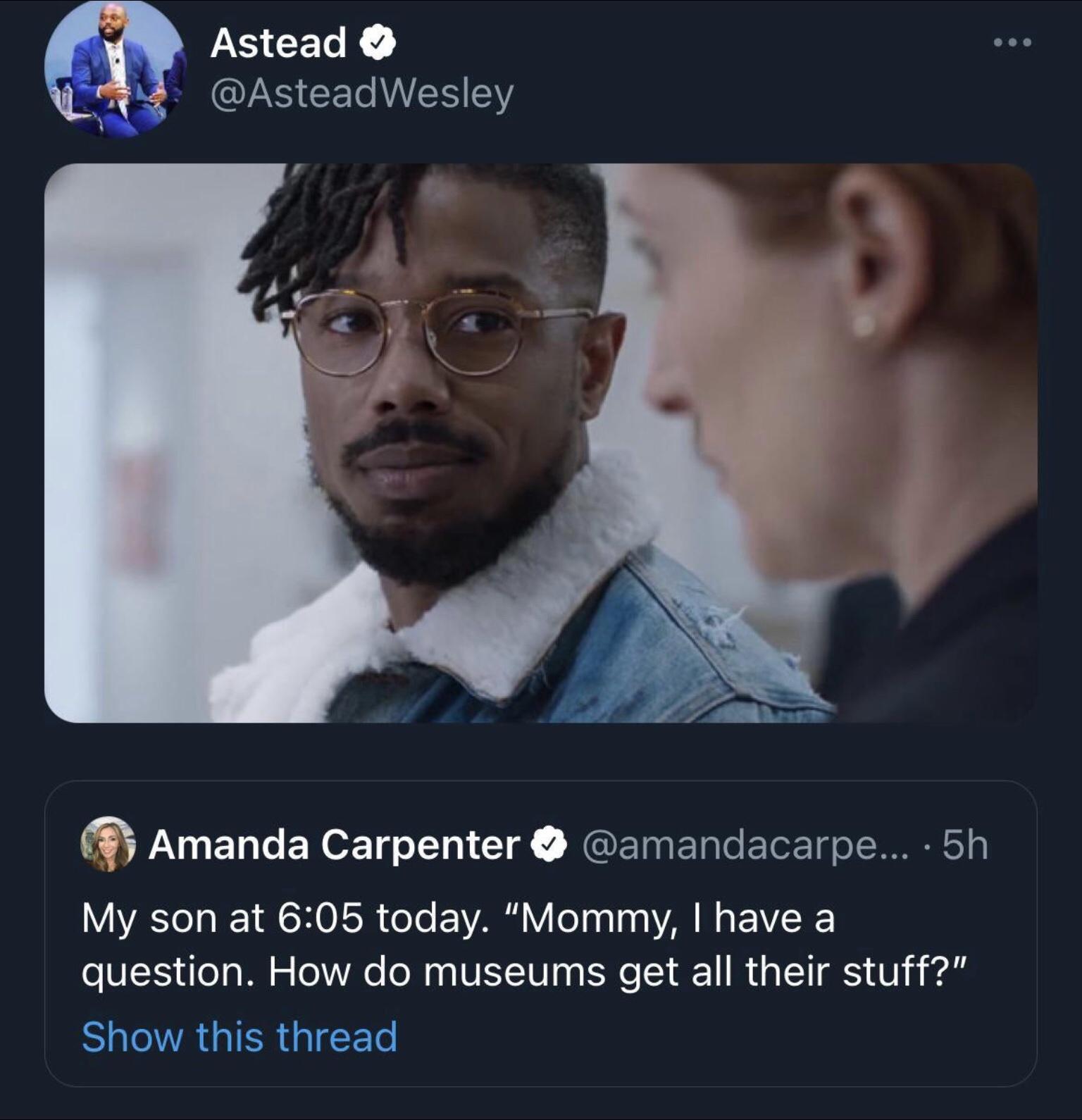 JXSCELK N S CUAS CETe AUV Y Amanda Carpenter amandacarpe 5h VAYESola W 1 A CH OISR oTe F YARS V lo T aa o M VYK question How do museums get all their stuff SR IR IR