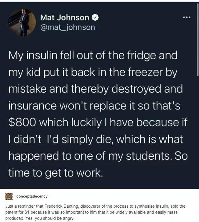 1 Mat Johnson L mat_johnson VVAIR SVl e l KoV de MiateRiglo e 1ale my kid put it back in the freezer by NINELCERCRIEIC oA S ifeVTe F Talo insurance wont replace it so thats 800 which luckily have because if didnt Id simply die which is what gzoolS1alTe RieNolalNe Maa VA Sle Slal M To time to get to work