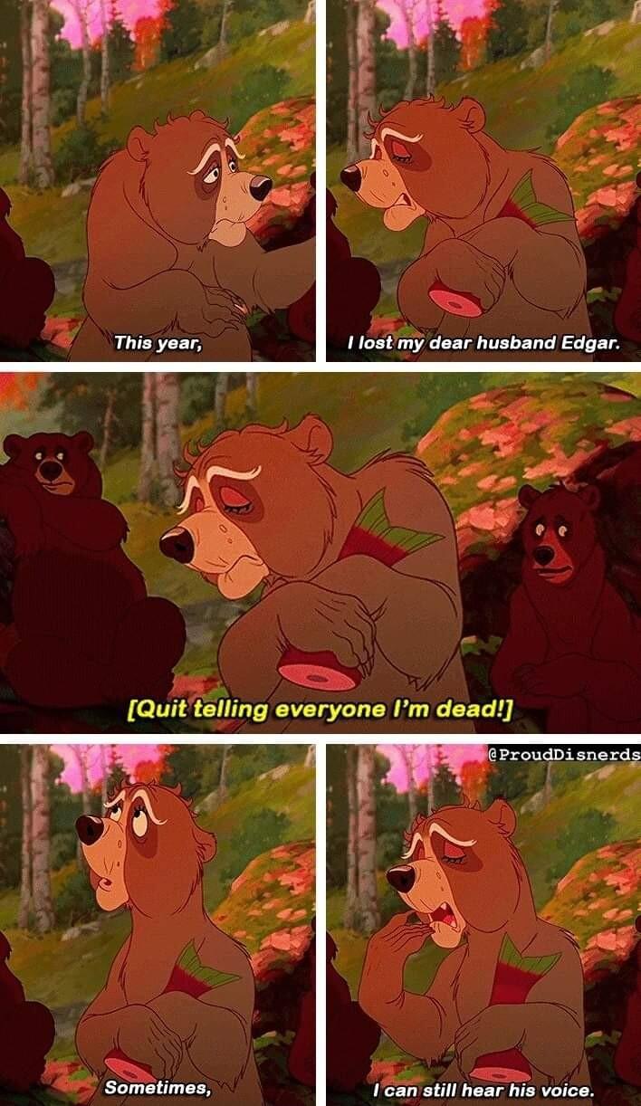 This year 11ostmy dear husband Edgar Quittelling everyone Im dead ProudDi snerds