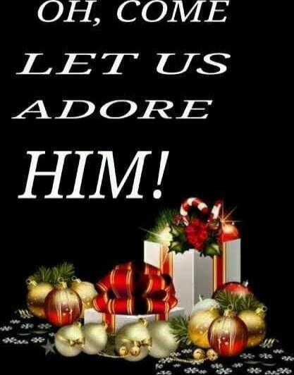 OH, COME LET US ADORE HIM!