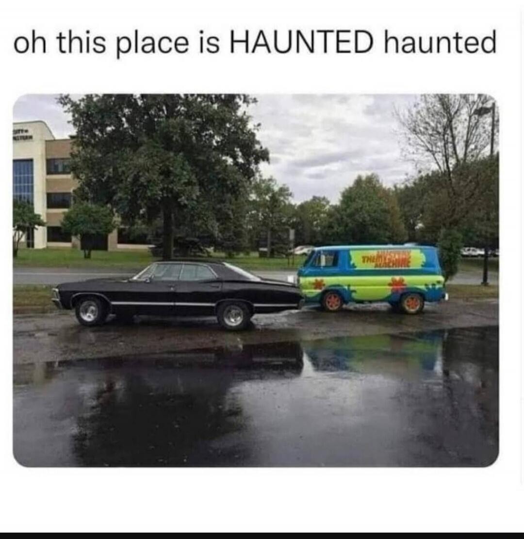 oh this place is HAUNTED haunted