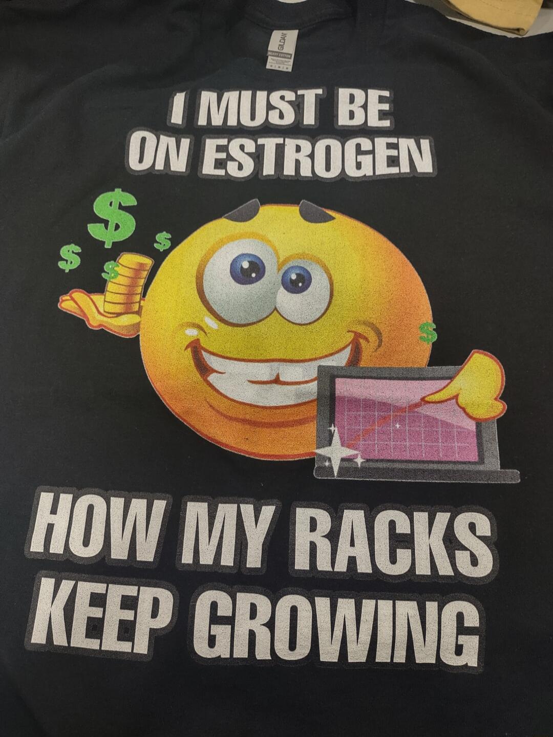 a 1 MUST BE ON ESTROGEN Q _ N 7 A 4 R o L 3