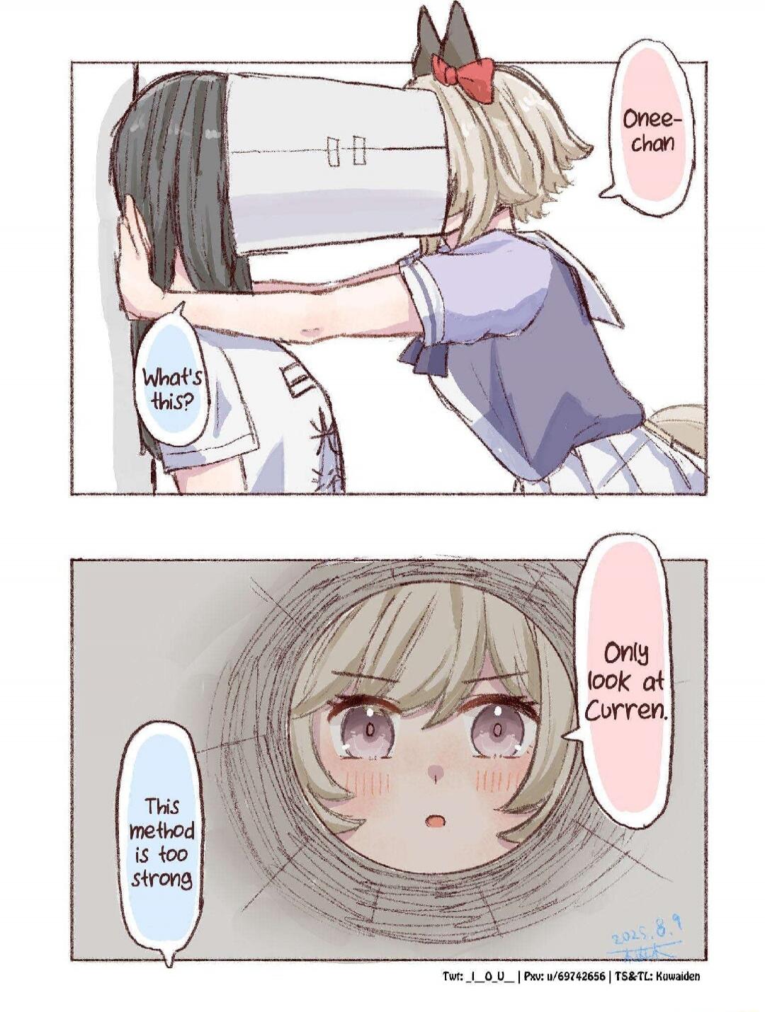 Onee-chan
What’s this?
This method is too strong
Only look at curven.