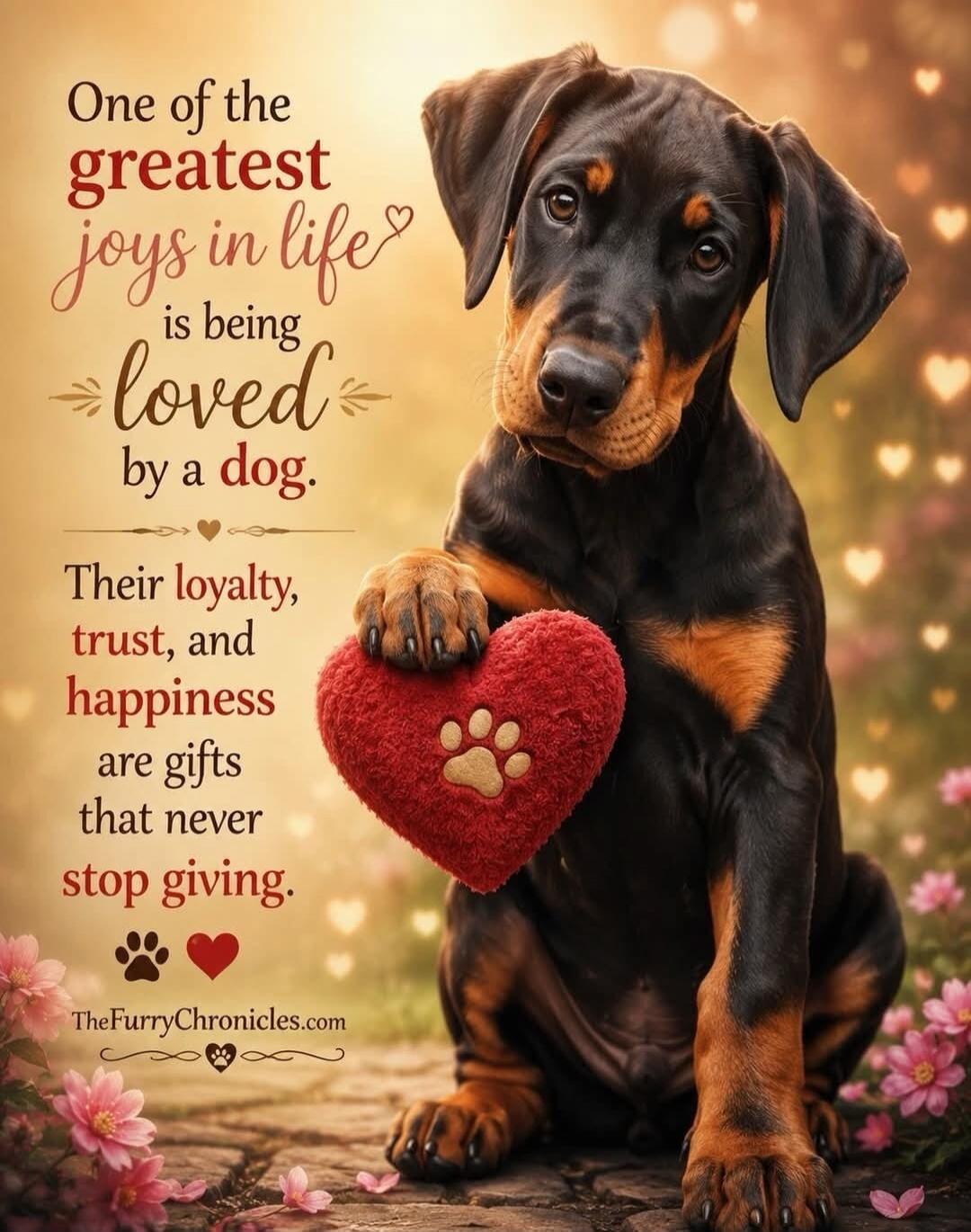 One of the greatest joys in life is being loved by a dog. Their loyalty, trust, and happiness are gifts that never stop giving. TheFurryChronicles.com