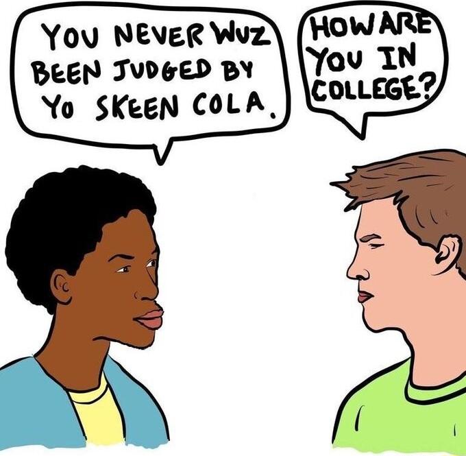 You NEVER Wuz How Been Tuveed By Yov IN Yo Skeen COLA EOUEGED