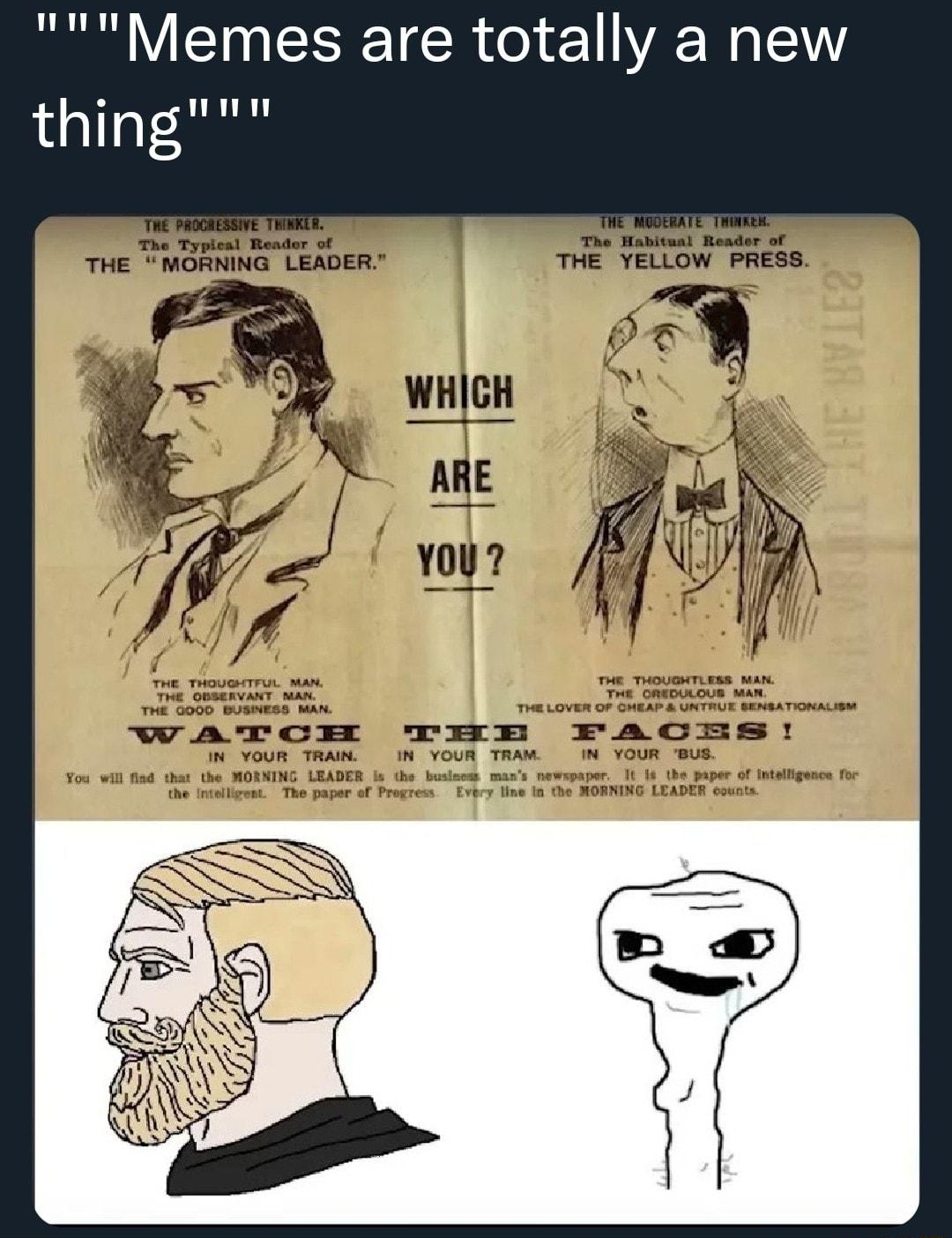 Memes are totally a new thing