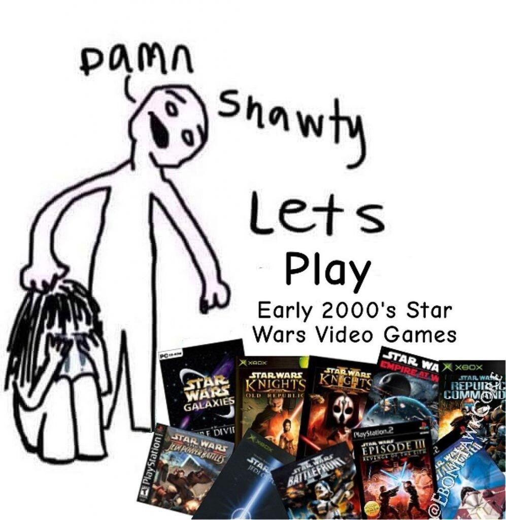 Early 2000s Star Wars Video Games