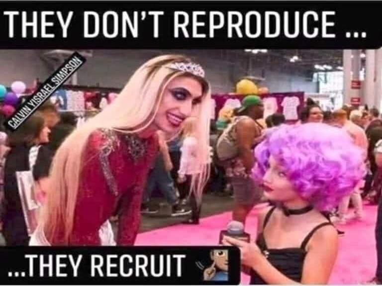 THEY DON'T REPRODUCE ... THEY RECRUIT. Calvin Yisrael Simpson.