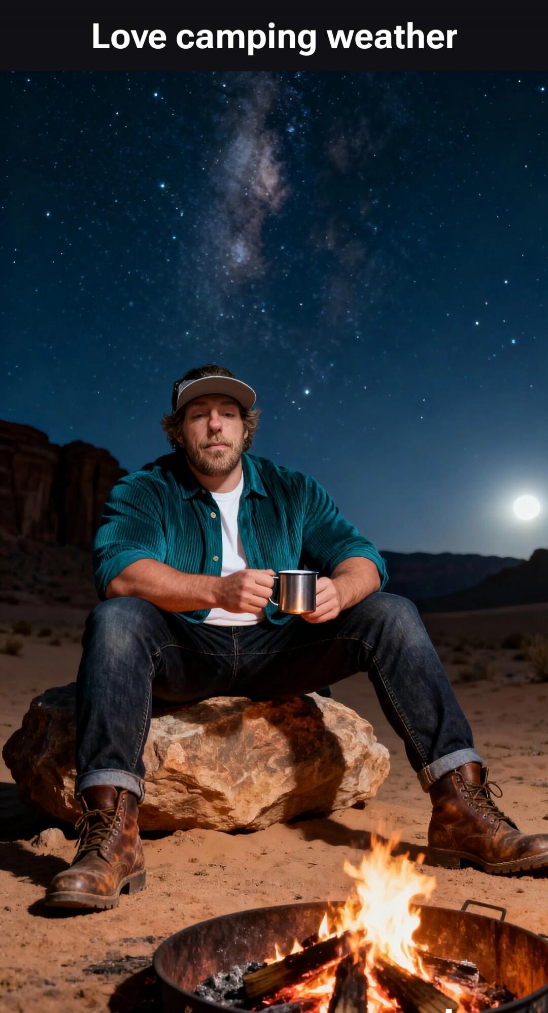 Love camping weather