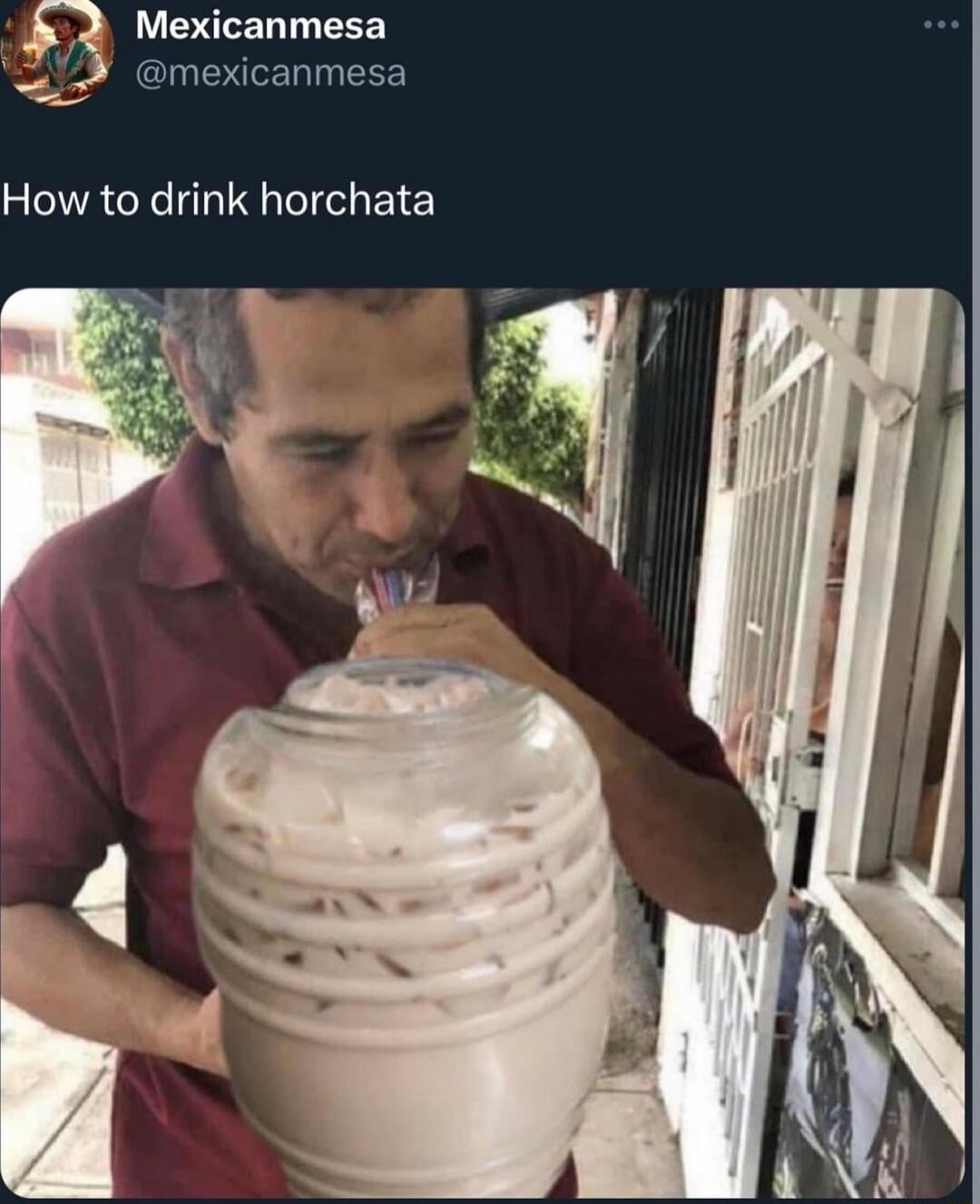 Mexicanmesa mexicanmesa How to drink horchata