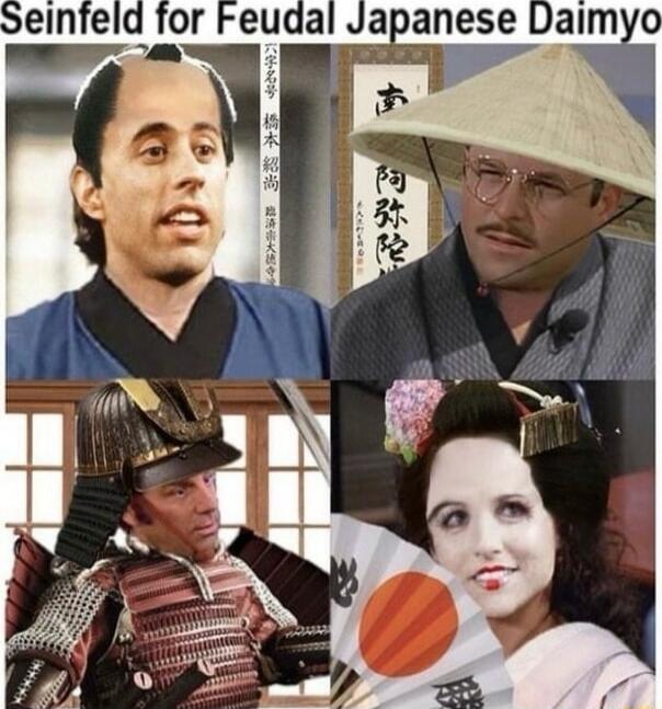 Seinfeld for Feudal Japanese Daimyo