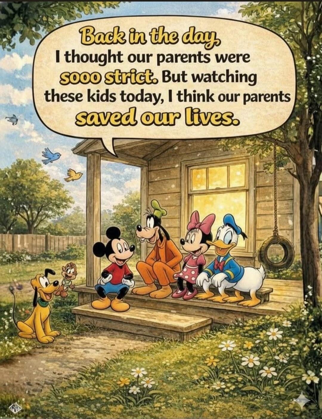 Back in the day, I thought our parents were sooo strict. But watching these kids today, I think our parents saved our lives.
