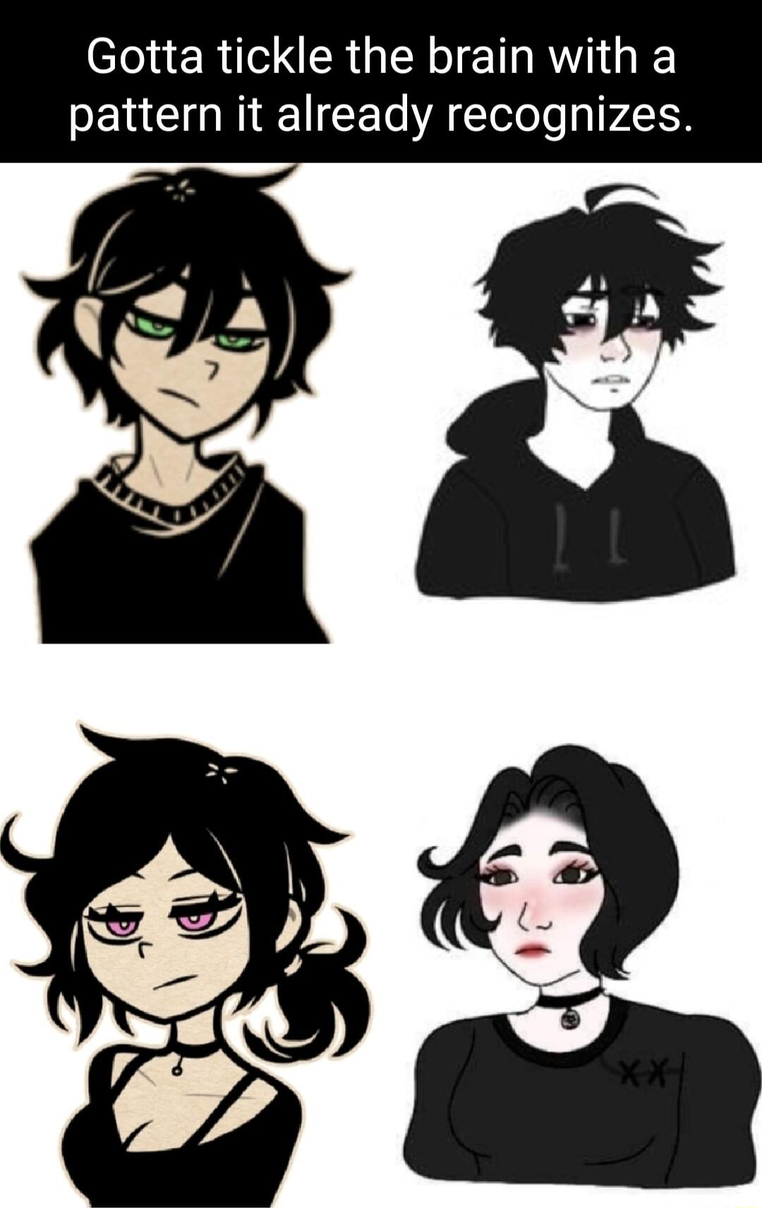 Gotta tickle the brain with a pattern it already recognizes