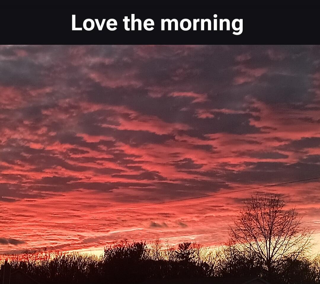 Love the morning