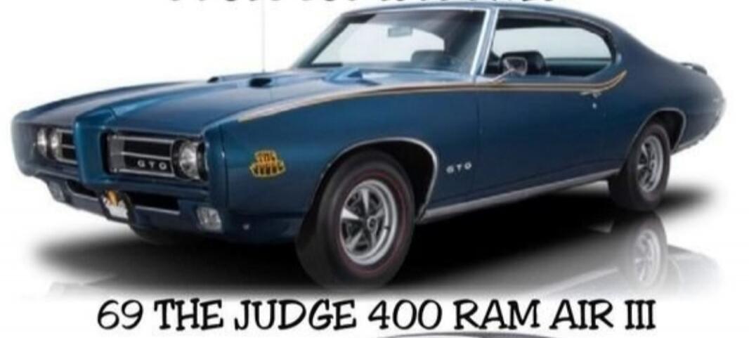 69 THE JUDGE 400 RAM AIR III