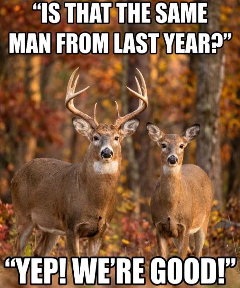 IS THAT THE SAME MAN FROM LAST YEAR? YEP! WE'RE GOOD!