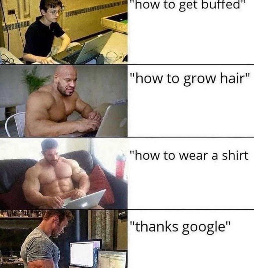Now to get bufred how to grow hair how to wear a shirt T thanks google