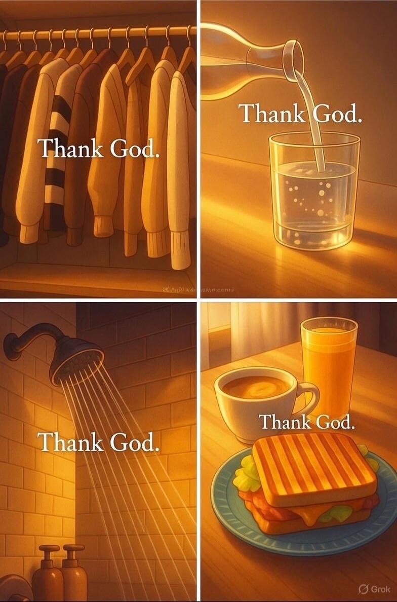 Thank God.
Thank God.
Thank God.
Thank God.