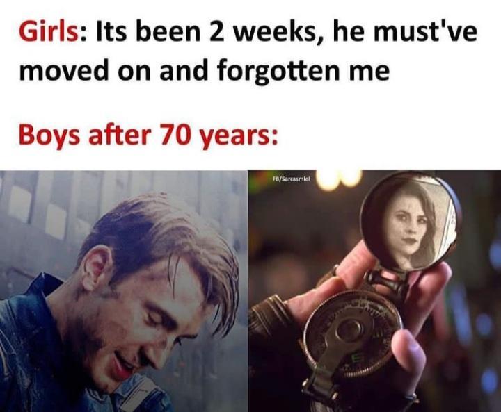 Girls Its been 2 weeks he mustve moved on and forgotten me