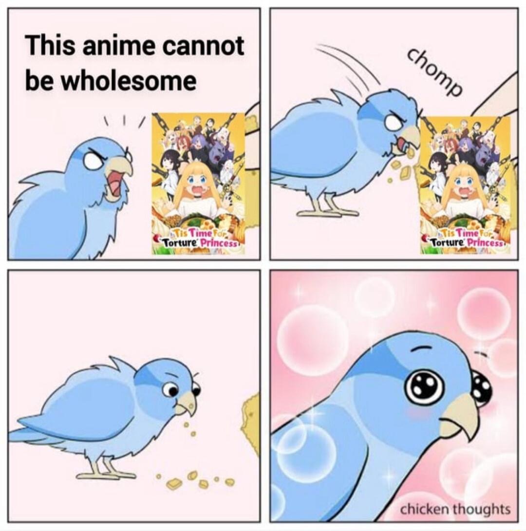 This anime cannot be wholesome