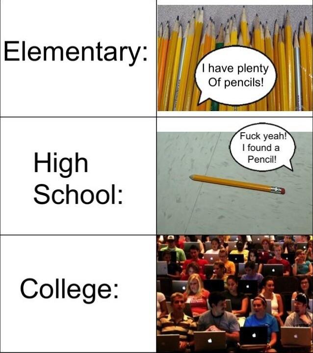 Elementary Fuck yeah Ifounda ngh 4 School 2 College