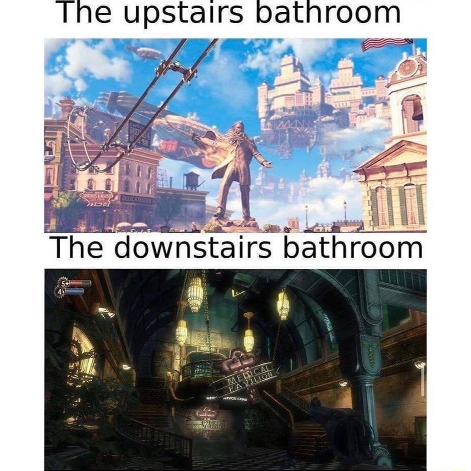 Ine upstairs bathroom