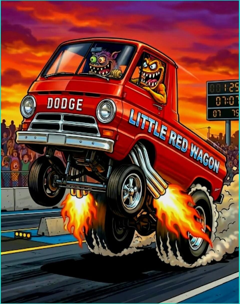 DODGE
LITTLE RED WAGON